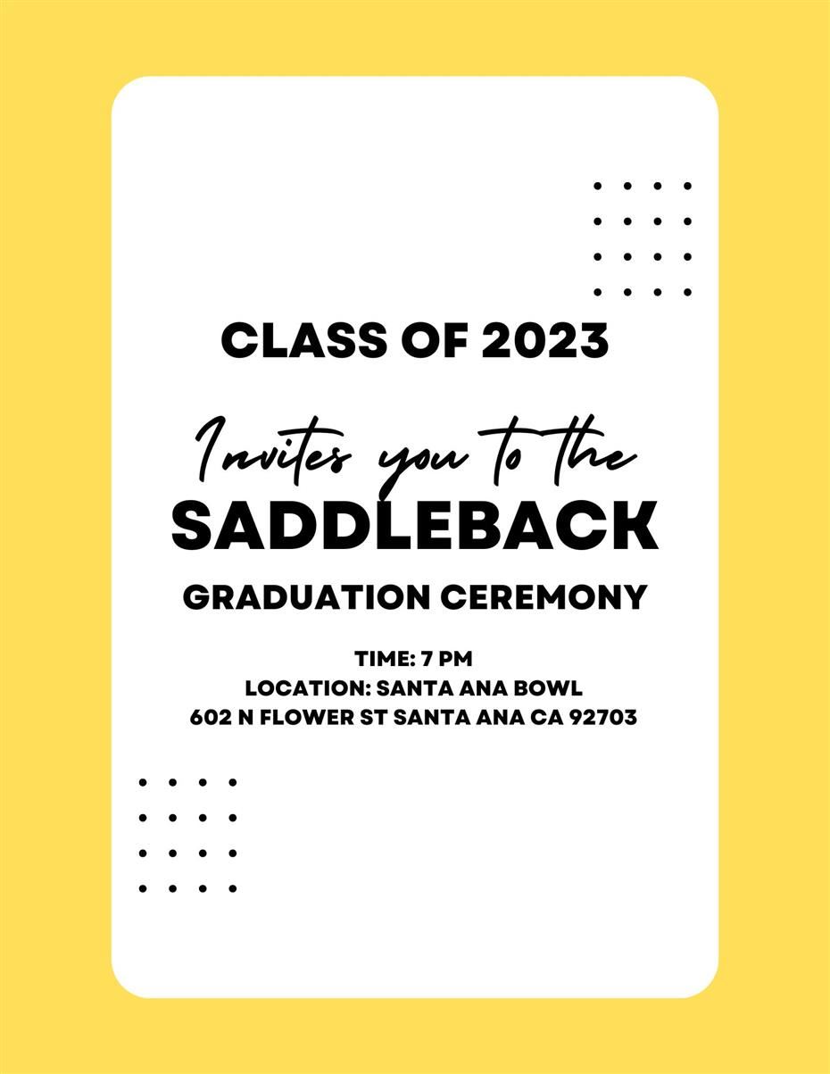 Graduation Flyer